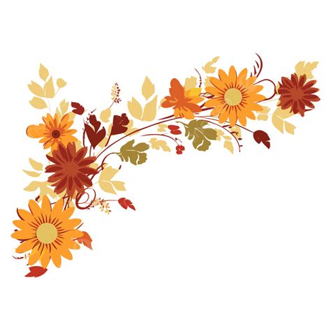 fall border png|fall flower border png.